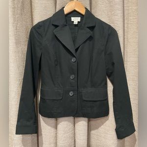 Ann Taylor Loft Black Blazer, Size 0